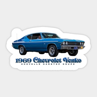 1969 Chevrolet Yenko Chevelle Hardtop Coupe Sticker